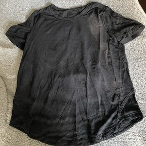 Lululemon Black & Gold T Shirt